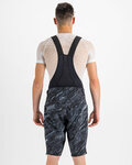 SPORTFUL Pantaloni scurți de ciclism cu bretele - CLIFF GIARA - negru