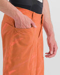 SPORTFUL Pantaloni scurți de ciclism fără bretele - CLIFF GIARA - portocaliu