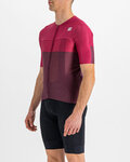 SPORTFUL Tricou de ciclism cu mânecă scurtă - LIGHT PRO - bordo