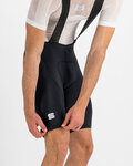 SPORTFUL Pantaloni scurți de ciclism cu bretele - BODYFIT CLASSIC - negru