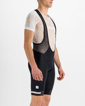 SPORTFUL Pantaloni scurți de ciclism cu bretele - NEO - negru/alb