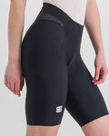 SPORTFUL Pantaloni scurți de ciclism fără bretele - BODYFIT CLASSIC - negru