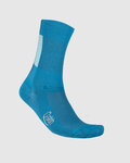 SPORTFUL Șosete clasice de ciclism - SNAP - turcoaz