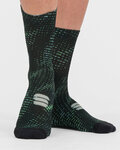 SPORTFUL Șosete clasice de ciclism - SUPERGIARA - verde/negru