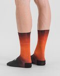 SPORTFUL Șosete clasice de ciclism - SUPERGIARA - portocaliu/negru