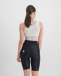 SPORTFUL Pantaloni scurți de ciclism fără bretele - NEO - negru/roșu