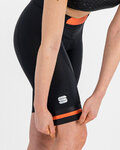 SPORTFUL Pantaloni scurți de ciclism fără bretele - NEO - negru/roșu