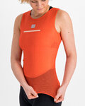 SPORTFUL Tricou de ciclism fără mâneci - PRO BASELAYER - roșu