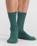 SPORTFUL Șosete clasice de ciclism - MATCHY WOOL - verde