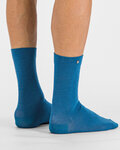 SPORTFUL Șosete clasice de ciclism - MATCHY WOOL - albastru