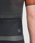 SPORTFUL Tricou de ciclism cu mânecă scurtă - FLOW SUPERGIARA - portocaliu/gri