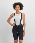 SPORTFUL Pantaloni scurți de ciclism cu bretele - ULTRA - negru