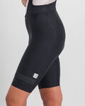 SPORTFUL Pantaloni scurți de ciclism cu bretele - GIARA - negru