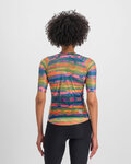 SPORTFUL Tricou de ciclism cu mânecă scurtă - GLITCH BOMBER - multicolor