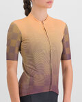 SPORTFUL Tricou de ciclism cu mânecă scurtă - ROCKET - bej/mov