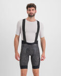 SPORTFUL Pantaloni scurți de ciclism cu bretele - SKY RIDER SUPERGIARA - gri