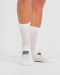 SPORTFUL Șosete clasice de ciclism - PRO - alb
