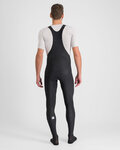 SPORTFUL Pantaloni de ciclism lungi cu bretele - BODYFIT PRO - negru