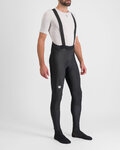 SPORTFUL Pantaloni de ciclism lungi cu bretele - BODYFIT PRO - negru
