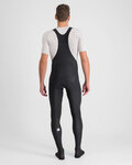 SPORTFUL Pantaloni de ciclism lungi cu bretele - BODYFIT PRO - negru