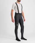 SPORTFUL Pantaloni de ciclism lungi cu bretele - BODYFIT PRO - negru
