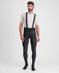SPORTFUL Pantaloni de ciclism lungi cu bretele - SUPERGIARA - negru