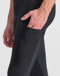 SPORTFUL Pantaloni de ciclism lungi cu bretele - SUPERGIARA - negru