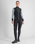SPORTFUL Jachetă termoizolantă de ciclism - SUPERGIARA W - negru/albastru/mov
