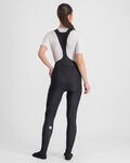 SPORTFUL Pantaloni de ciclism lungi cu bretele - SUPERGIARA W - negru