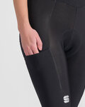 SPORTFUL Pantaloni de ciclism lungi cu bretele - SUPERGIARA - negru