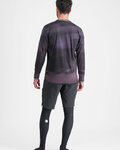 SPORTFUL Tricou de ciclism cu mânecă lungă - FLOW GIARA - negru