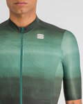 SPORTFUL Tricou de ciclism cu mânecă scurtă - FLOW SUPERGIARA - verde