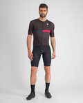 SPORTFUL Tricou de ciclism cu mânecă scurtă - BOMBER - negru