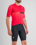 SPORTFUL Tricou de ciclism cu mânecă scurtă - BOMBER - roz