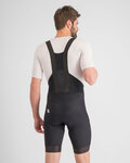 SPORTFUL Pantaloni scurți de ciclism cu bretele - FIANDRE - negru