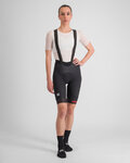 SPORTFUL Pantaloni scurți de ciclism cu bretele - FIANDRE W - negru