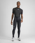 SPORTFUL Pantaloni de ciclism lungi cu bretele - FIANDRE - negru