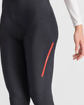 SPORTFUL Pantaloni de ciclism lungi cu bretele - FIANDRE W - negru
