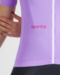SPORTFUL Tricou de ciclism cu mânecă scurtă - CLASSIC - mov