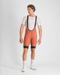 SPORTFUL Pantaloni scurți de ciclism cu bretele - GIARA 2 - portocaliu