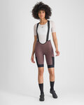 SPORTFUL Pantaloni scurți de ciclism cu bretele - SUPERGIARA 2 W - mov