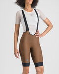 SPORTFUL Pantaloni scurți de ciclism cu bretele - GIARA 2 W - maro