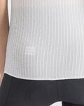 SPORTFUL Tricou de ciclism fără mâneci - PRO BASELAYER W - alb