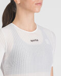 SPORTFUL Tricou de ciclism cu mânecă scurtă - PRO BASELAYER W - alb
