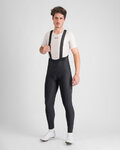 SPORTFUL Pantaloni de ciclism lungi cu bretele - SUPERNOVA - negru