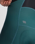 SPORTFUL Pantaloni de ciclism lungi cu bretele - SUPERNOVA - verde