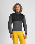 SPORTFUL Jachetă termoizolantă de ciclism - SUPERGIARA 2 - gri/negru