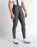 SPORTFUL Pantaloni de ciclism lungi cu bretele - PULSE - gri