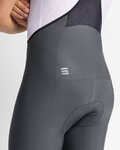 SPORTFUL Pantaloni de ciclism lungi cu bretele - PULSE - gri