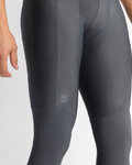 SPORTFUL Pantaloni de ciclism lungi cu bretele - PULSE - gri